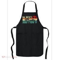 Funny Camping RV Im Sexy And I Tow It RV Camper Apron thumb 0