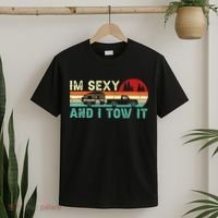 Funny Camping RV Im Sexy And I Tow It RV Camper T-Shirt thumb 2