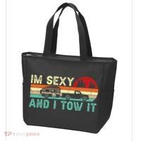 Funny Camping RV Im Sexy And I Tow It RV Camper Tote Bag thumb 3