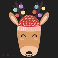 Festive Christmas Reindeer Women's Sweatshirt thumb 2
