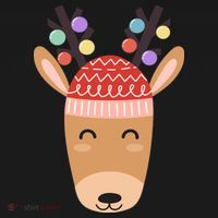 Festive Christmas Reindeer Tank Top thumb 6
