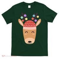 Festive Christmas Reindeer T-Shirt thumb 0
