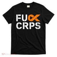 Fuck CRPS RSD Awareness Orange Ribbon Warrior Support T-Shirt thumb 0