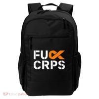 Fuck CRPS RSD Awareness Orange Ribbon Warrior Support Backpack thumb 0