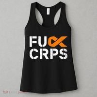 Fuck CRPS RSD Awareness Orange Ribbon Warrior Support Women's Tank Top thumb 3