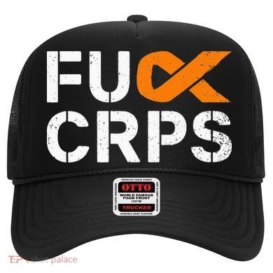 Fuck CRPS RSD Awareness Orange Ribbon Warrior Support Hat