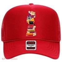 Funny Cats Reading Books Reading Book Lover Hat thumb 0