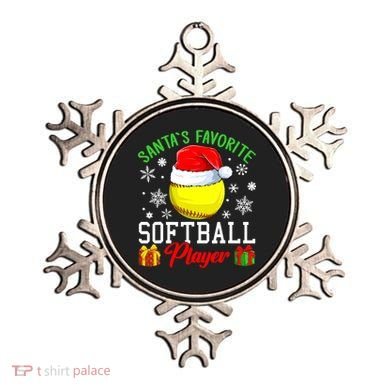 Funny Chillin' Snowman Softball Ball Ugly Christmas Sweater Ornament