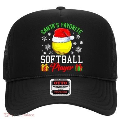 Funny Chillin' Snowman Softball Ball Ugly Christmas Sweater Hat