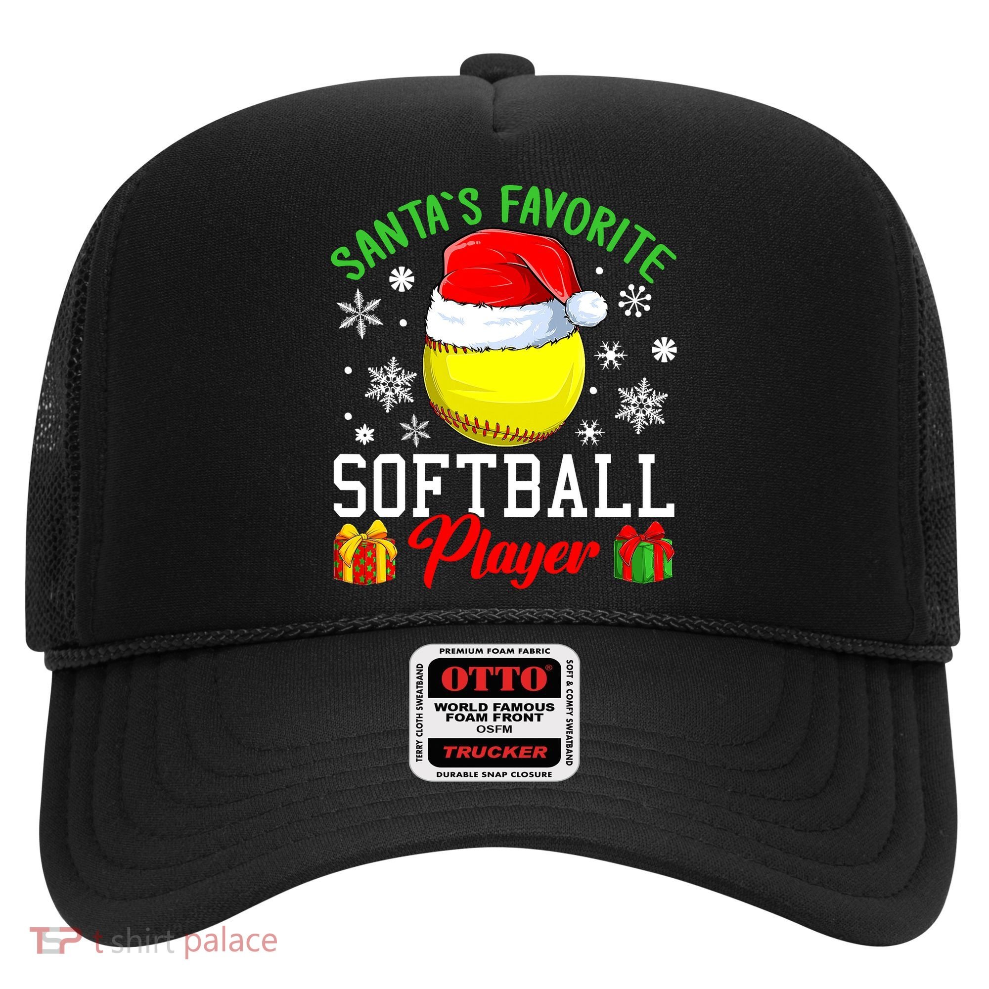 Funny Chillin' Snowman Softball Ball Ugly Christmas Sweater Hat