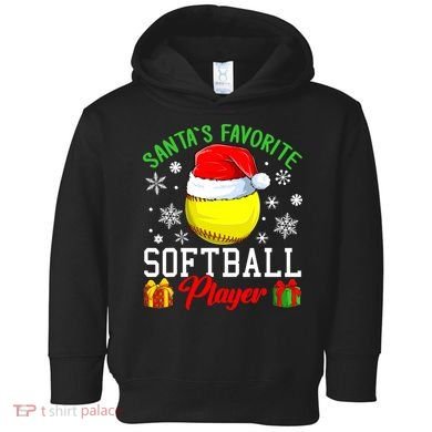 Funny Chillin' Snowman Softball Ball Ugly Christmas Sweater Toddler Hoodie