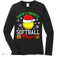 Funny Chillin' Snowman Softball Ball Ugly Christmas Sweater Women's Long Sleeve Shirt thumb 0