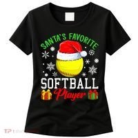 Funny Chillin' Snowman Softball Ball Ugly Christmas Sweater Women's T-Shirt thumb 0