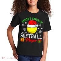 Funny Chillin' Snowman Softball Ball Ugly Christmas Sweater Kids T-Shirt thumb 2
