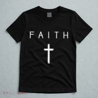 Faith Cross Subtle Christian Minimalist Religious Faith T-Shirt thumb 5