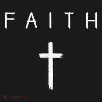 Faith Cross Subtle Christian Minimalist Religious Faith Women's Hoodie thumb 2