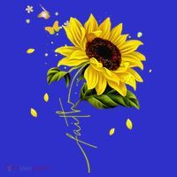 Faith Cross Sunflower Butterflies Flowers Christians Jesus Mousepad thumb 1