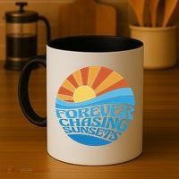 Forever Chasing Sunsets Retro Coffee Mug thumb 4