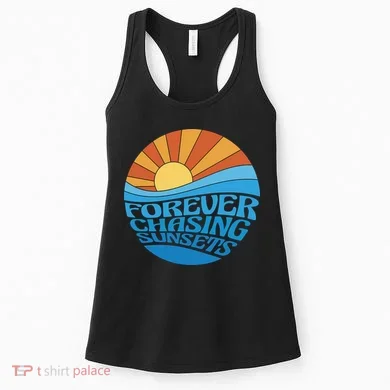 Forever Chasing Sunsets Retro Women's Tank Top