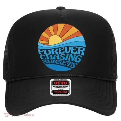 Forever Chasing Sunsets Retro Hat