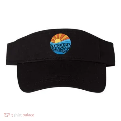 Forever Chasing Sunsets Retro Visor