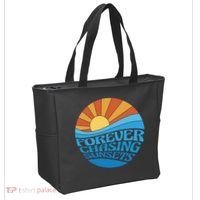 Forever Chasing Sunsets Retro Tote Bag thumb 2
