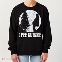 Funny Camping S For Men I Pee Outside Inappropriate Women's Sweatshirt thumb 0
