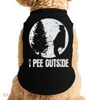 Funny Camping S For Men I Pee Outside Inappropriate Doggie Tank thumb 0
