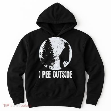 Funny Camping S For Men I Pee Outside Inappropriate Hoodie