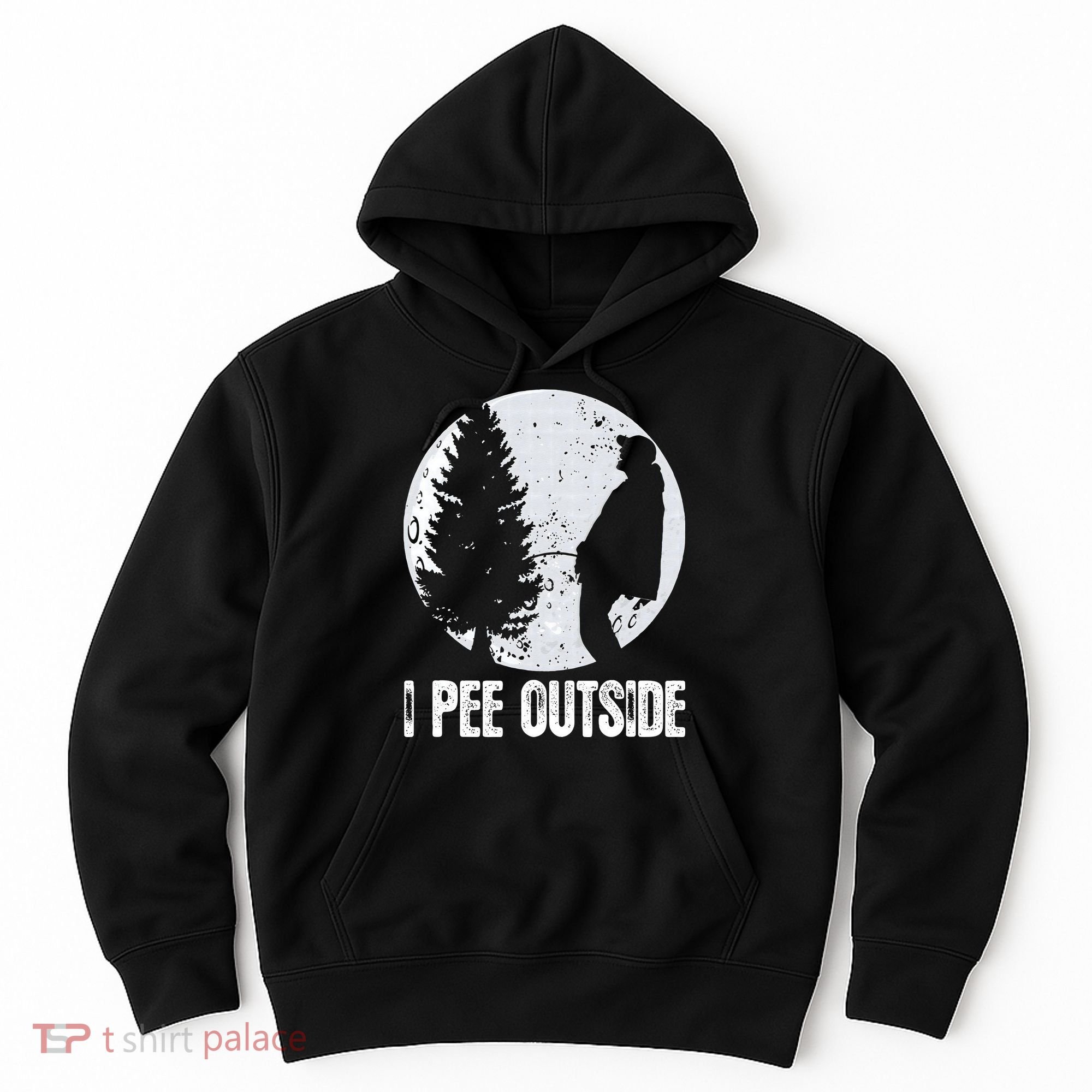 Funny Camping S For Men I Pee Outside Inappropriate Hoodie