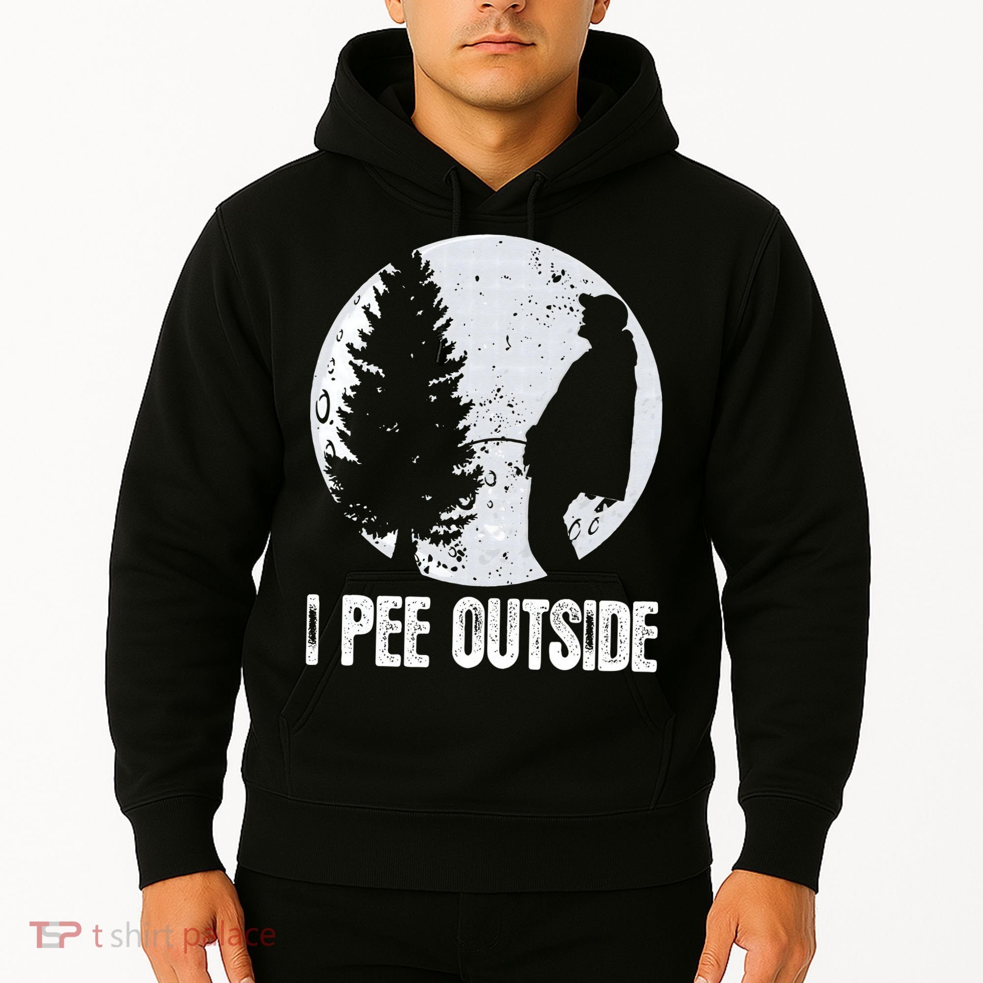 Funny Camping S For Men I Pee Outside Inappropriate Hoodie