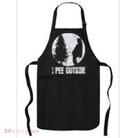 Funny Camping S For Men I Pee Outside Inappropriate Apron thumb 0