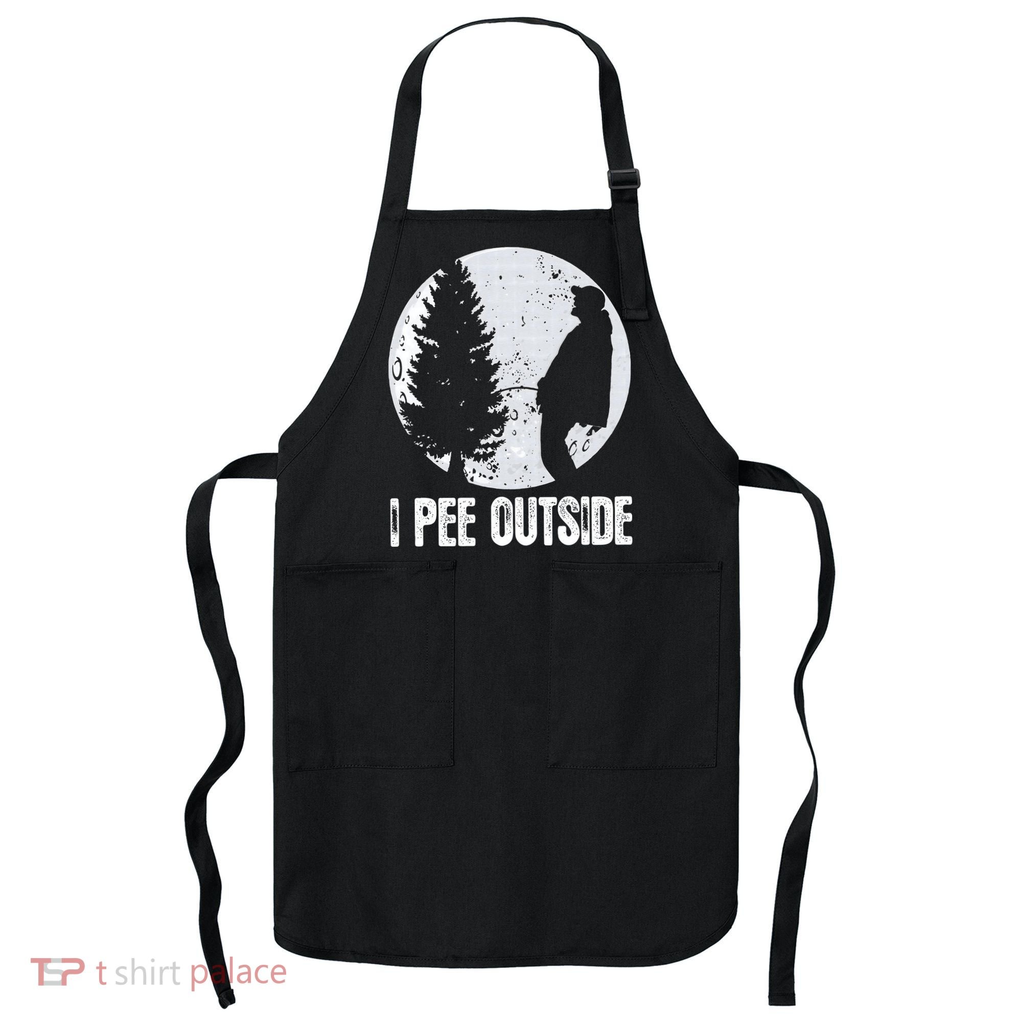 Funny Camping S For Men I Pee Outside Inappropriate Apron