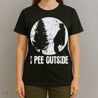 Funny Camping S For Men I Pee Outside Inappropriate T-Shirt thumb 4