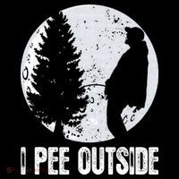 Funny Camping S For Men I Pee Outside Inappropriate T-Shirt thumb 7