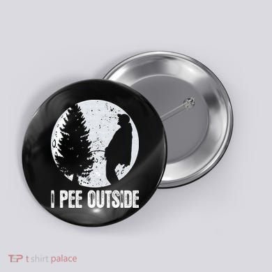 Funny Camping S For Men I Pee Outside Inappropriate Button