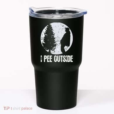 Funny Camping S For Men I Pee Outside Inappropriate Tumbler