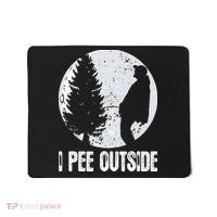 Funny Camping S For Men I Pee Outside Inappropriate Mousepad thumb 0