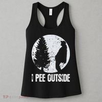 Funny Camping S For Men I Pee Outside Inappropriate Women's Tank Top thumb 3