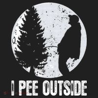 Funny Camping S For Men I Pee Outside Inappropriate Hat thumb 2