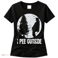 Funny Camping S For Men I Pee Outside Inappropriate Women's T-Shirt thumb 0