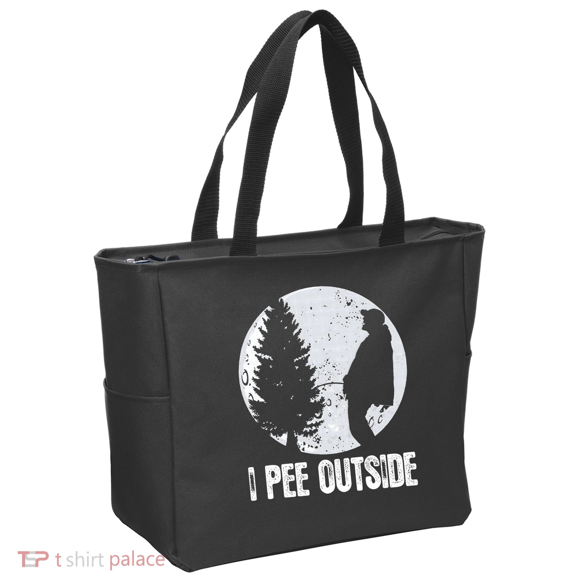 Funny Camping S For Men I Pee Outside Inappropriate Tote Bag