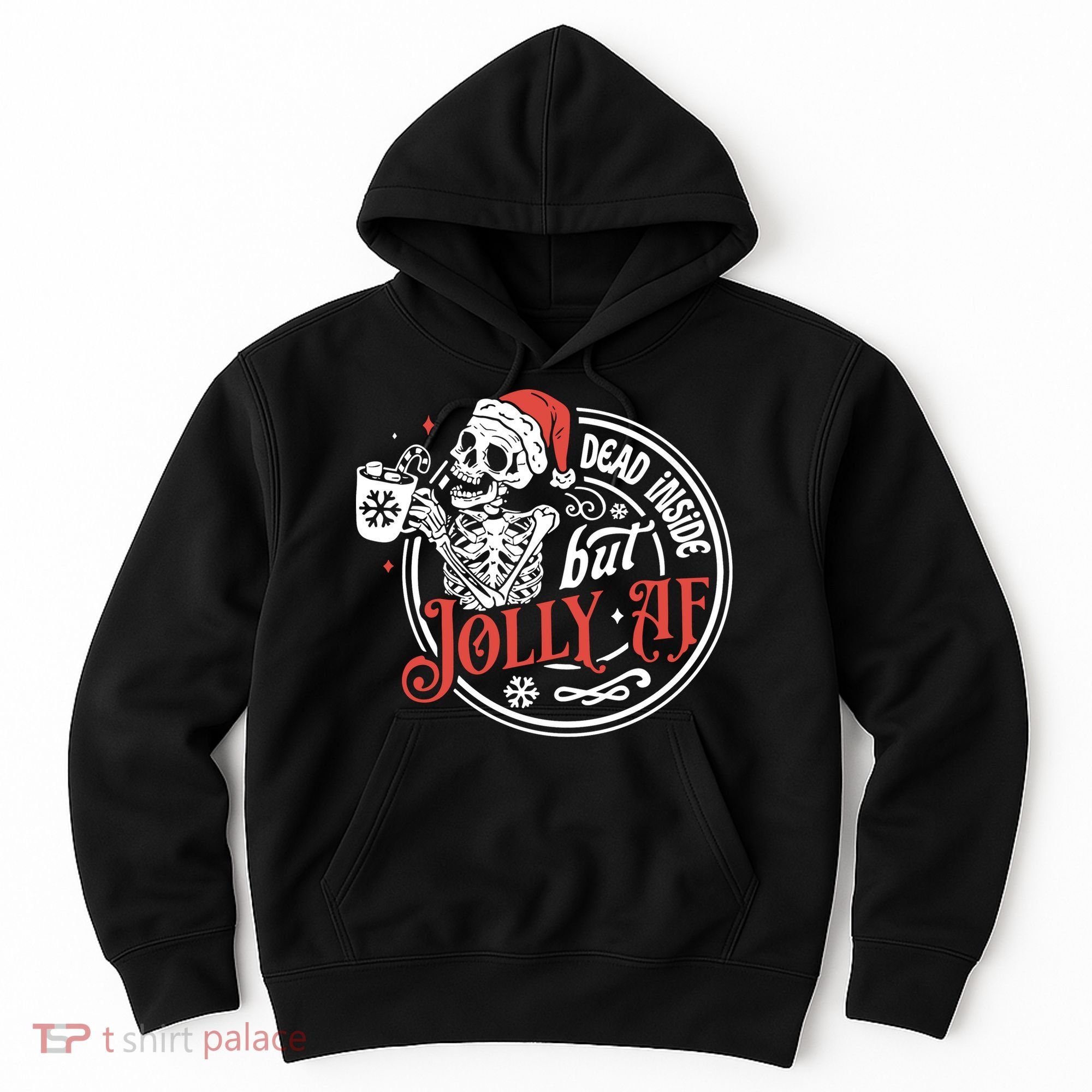 Funny Christmas Skeleton Hoodie