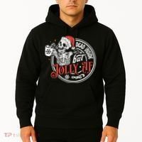 Funny Christmas Skeleton Hoodie thumb 2