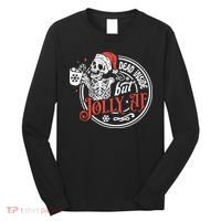 Funny Christmas Skeleton Long Sleeve Shirt thumb 0