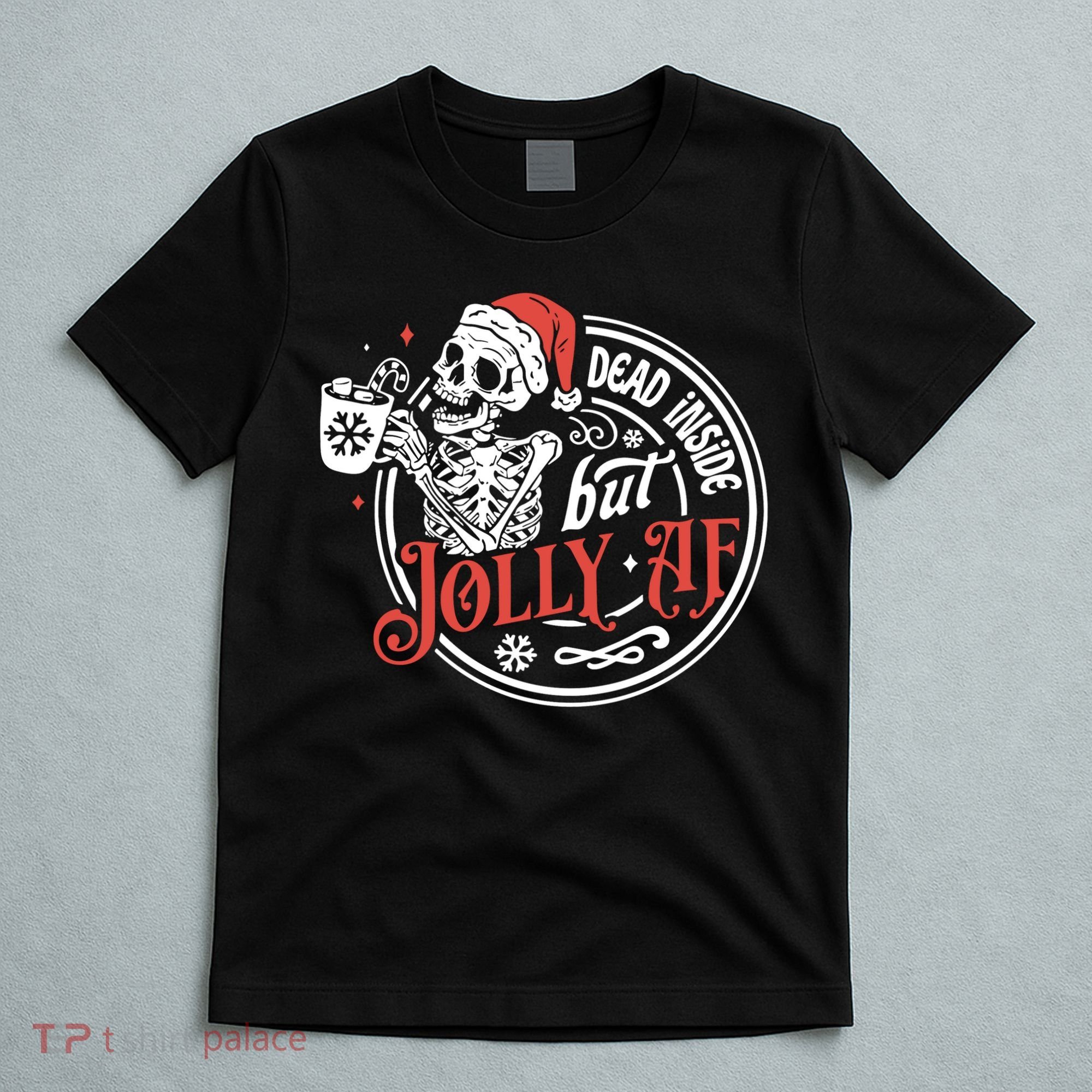 Funny Christmas Skeleton T-Shirt