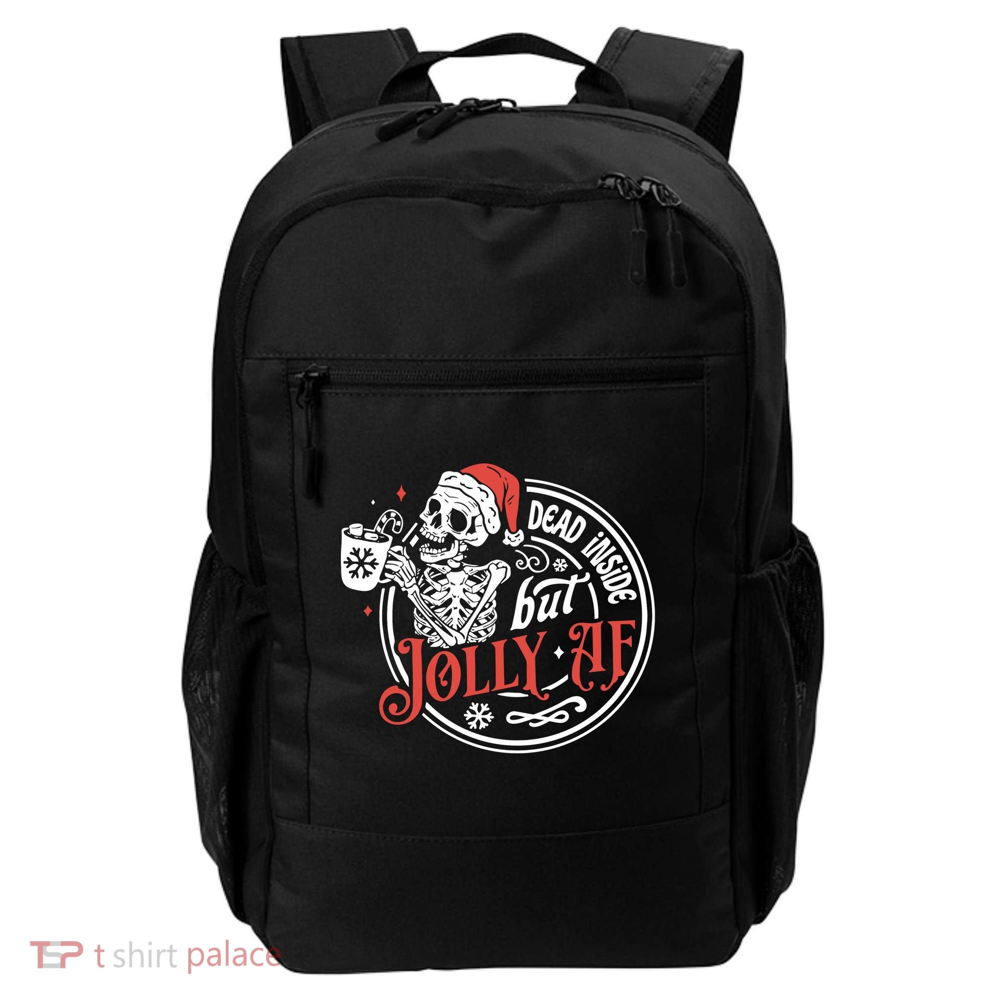 Funny Christmas Skeleton Backpack