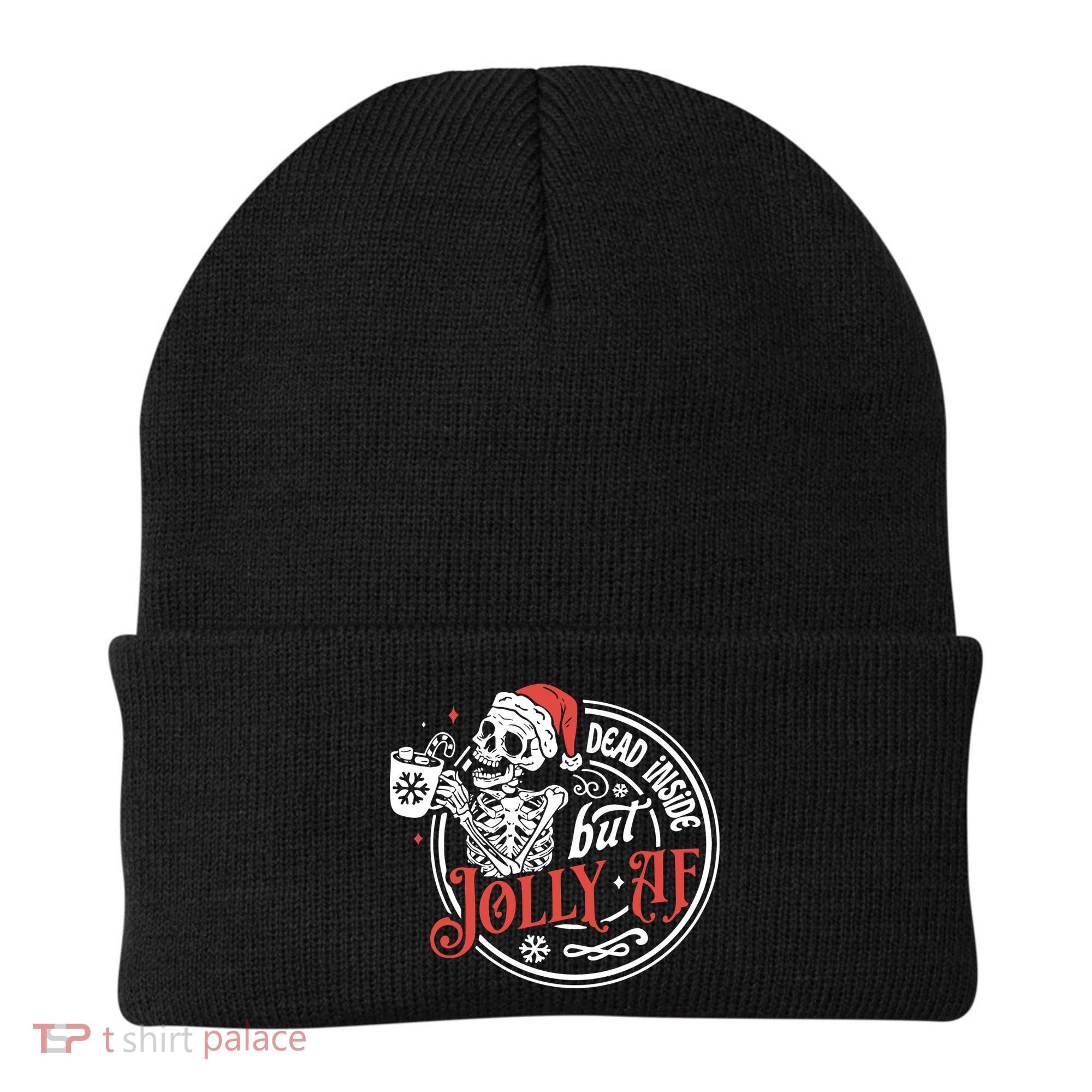 Funny Christmas Skeleton Beanie