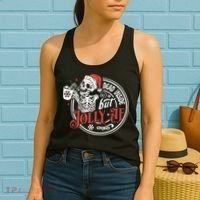 Funny Christmas Skeleton Women's Tank Top thumb 2