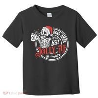 Funny Christmas Skeleton Toddler T-Shirt thumb 0